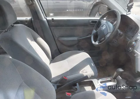 2001 Honda Civic Lx из США, поврежденный, VIN 2HGES16571H543949